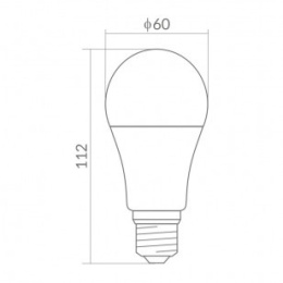 Żarówka SMART A60 E27 10W RGB CCT WIFI