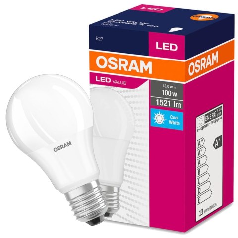 Żarówka LED E27 A60 13W = 100W 1521lm 4000K Neutralna 200° OSRAM