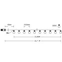 Girlanda Ogrodowa Zewnętrzna Łańcuch Świetlny 16m 100x LED 230V 3000K