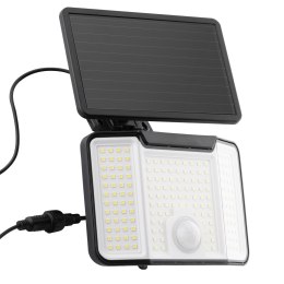 LAMPA SOLARNA HALOGEN LED REFLEKTOR NAŚWIETLACZ SMD CZUJNIK RUCHU ZMIERZCHU