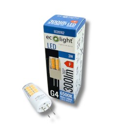 Żarówka LED KAPSUŁKA G4 3W 12V AC/DC 6500K Barwa Zimna 300lm