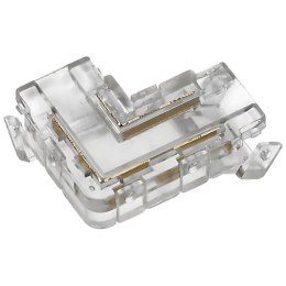 Złączka do Taśmy LED COB 8mm Kątowa L 90° Bez Lutowania IP20