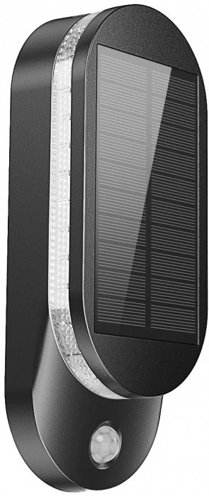 Lampa Solarna Z Czujnikiem Ruchu Kinkiet Elewacyjna LED Czujnik zmierzchu