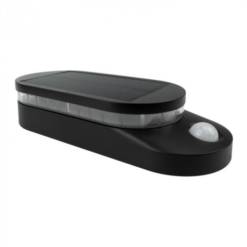 Lampa Solarna Z Czujnikiem Ruchu Kinkiet Elewacyjna LED Czujnik zmierzchu