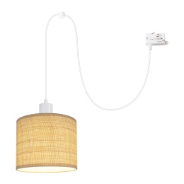 Zawiesie Hang Track Biały 1xE27 3-obwodowy